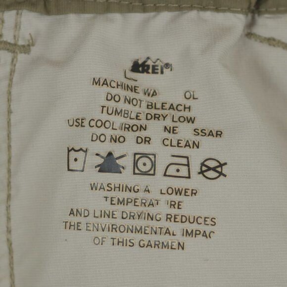 REI Men's Small Brown Quick Drying Cargo Bermuda Hiking Shorts - Picture 9 of 9